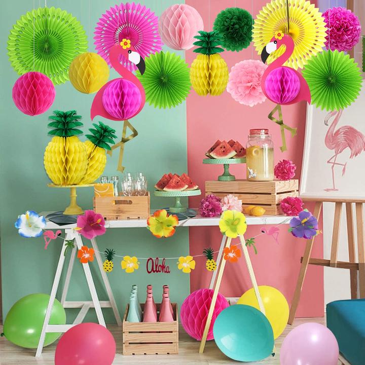 Produktbild I Am Creative Sommer Party Dekoset - Tropical Hawaii