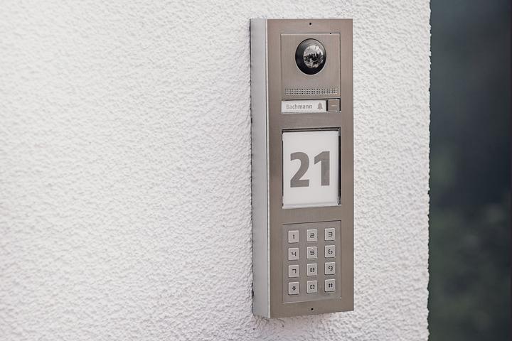 Actual product image Abus 2-wire video module for door intercom (stainless steel)