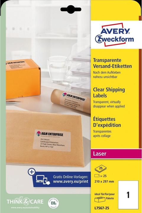 Produktbild Avery Versand-Etiketten