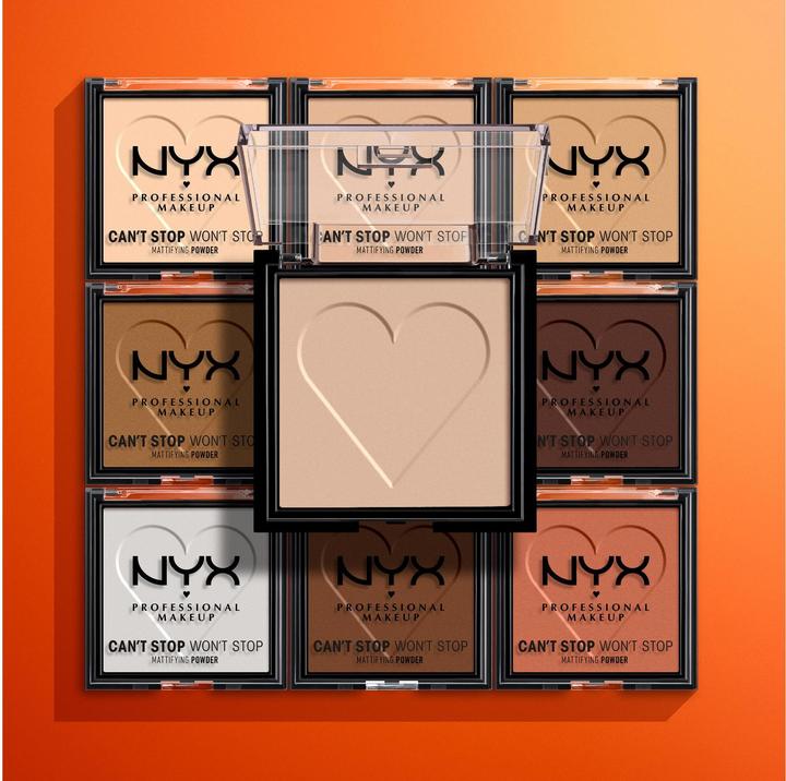 Image du produit NYX Professional Make-Up Poudre Can't Stop Won't Stop Mattifying 02 Light (02 Light)