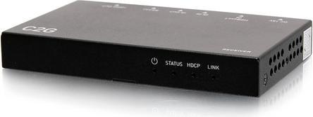 Actual product image C2G Dual HDMI® HDBaseT 4K + VGA, 3.5 mm et RS232 sur boîtier d'extension émetteur de commutation Cat ver
