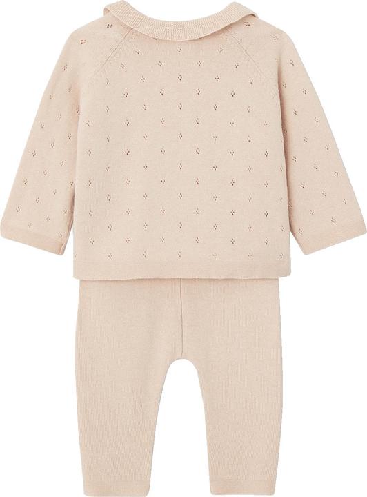 Vertbaudet Baby Strick-Set: Pullover & Hose Oeko-Tex