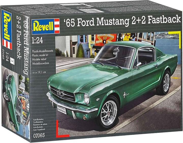 Actual product image Revell 1965 Ford Mustang 2+2 Fastback