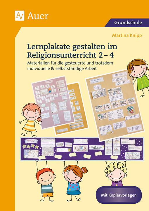 Produktbild Lernplakate gestalten im Religionsunterricht 2-4 (Deutsch, Martina Knipp, 2020)