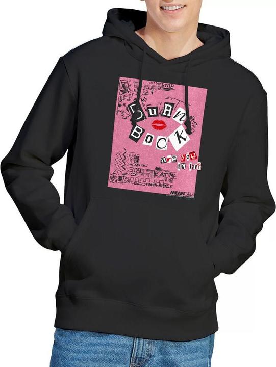 Immagine prodotto Mean Girls Burn Book Felpa con Cappuccio Uomo (XL)