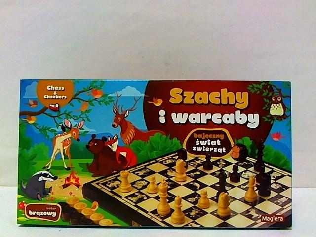 Actual product image Magiera Chess And Checkers Fabulous Animal World, 25 x 25 cm (Polish)