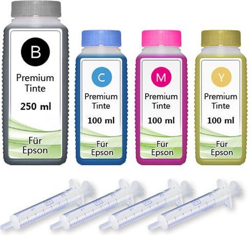 Actual product image Druckfuxx 550ml Nachfüll Tinte für EPSON SX525WD SX535WD SX230W SX430W SX435W SX