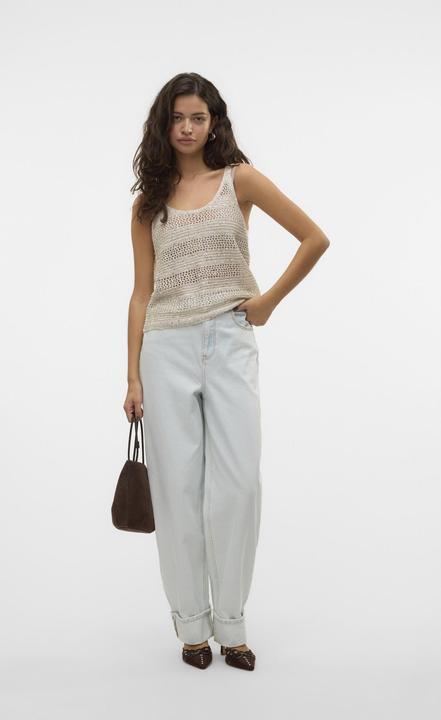Immagine prodotto Vero Moda VMBILLIE Hohe Taille Barrel Fit Jeans Mom Jeans (W31/L32)