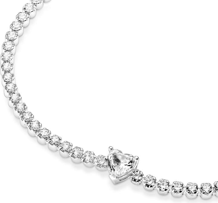 Produktbild Pandora Tennis Armband (18 cm, Mit Stein(en), Sterling Silber 925)