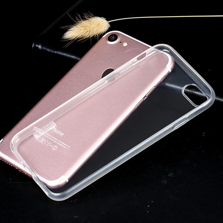 Actual product image X-Level Premium Slim Rubber Cover TPU Transparent (Apple iPhone 7, Apple iPhone 8, Apple iPhone SE (2nd Gen), Apple iPhone SE (3rd Gen))