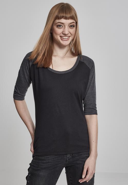Actual product image Urban Classics Ladies 3/4 Contrast Raglan Tee (S)