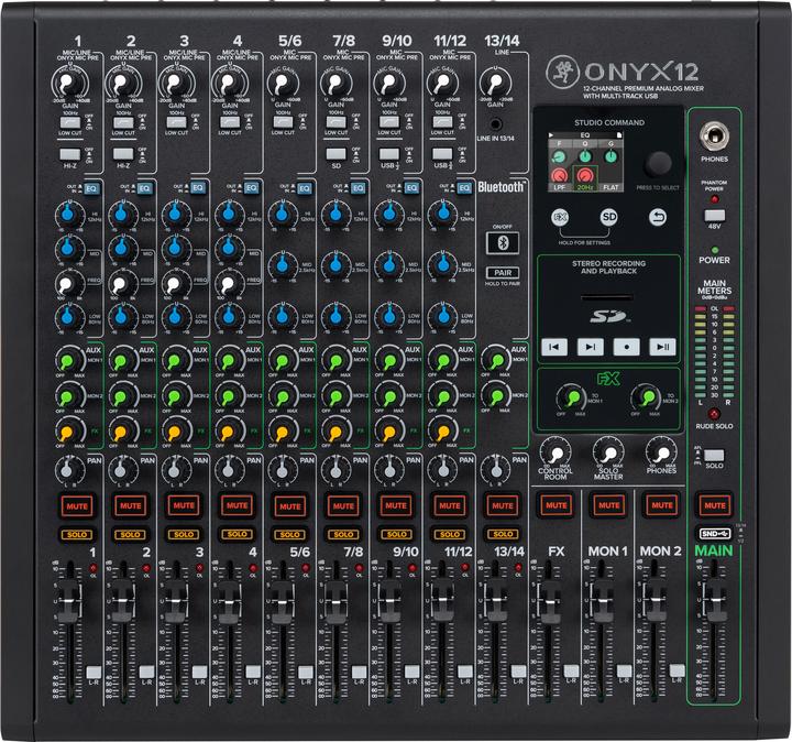 Image du produit Mackie Onyx12 (Studio et mixeur live)