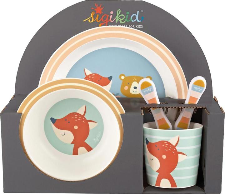 Sigikid Crockery set Fox Yellow **