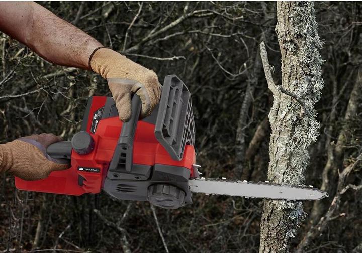 Actual product image Toolcraft Battery chain saw (Battery chain saw)