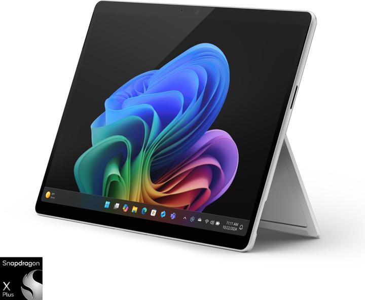 Microsoft Surface Pro - Copilot+ PC (met voeding) - 11e editie (13", Snapdragon X Plus X1P-64-100, 16 GB, 256 GB, Zonder toetsenbordindeling)
