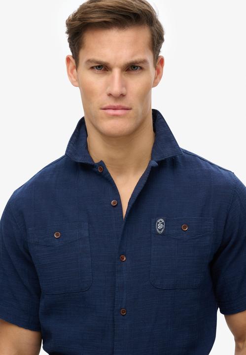 Immagine prodotto Superdry The Merchant Store – Strukturiertes Kurzarmhemd (XL)