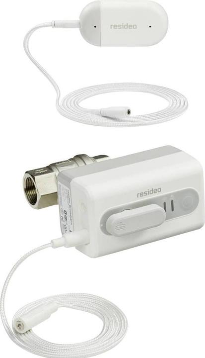 Produktbild Honeywell VWS01Y025E Funk-Wassermelder mit App-Steuerung, mit externem Sensor b