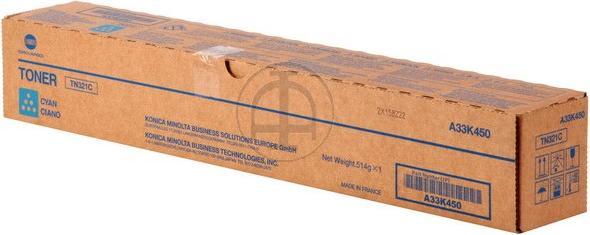Actual product image Konica Minolta TN-321 (A33K450) (C)