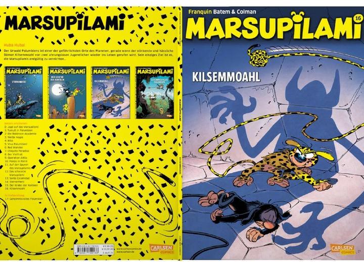 Produktbild Marsupilami 16: Kilsemmoahl (Deutsch, Stéphan Colman, André Franquin, 2019)