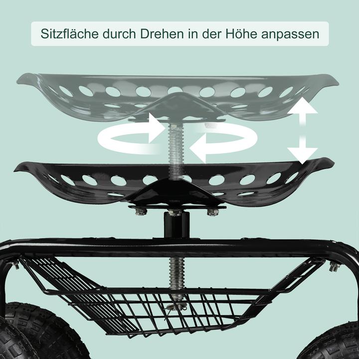 Produktbild Relaxdays Gartensitz