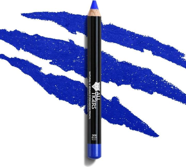 Actual product image All Tigers Natural and vegan eyeshadow (306 BLUE)