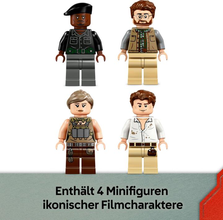 Actual product image LEGO Spinosaurier & Quetzalcoatlus: Hubschrauber-Einsatz (76976, LEGO DC)