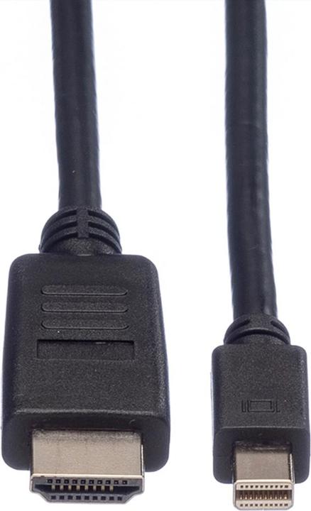 Actual product image Roline Mini DisplayPort — HDMI (Typ A) (1.50 m, DisplayPort)