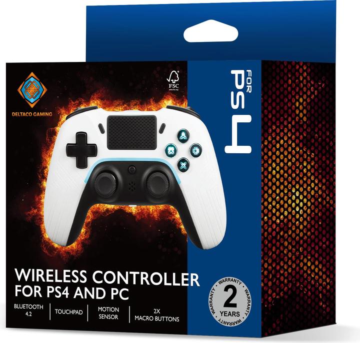 Image du produit Deltaco Gaming Wireless PS4 & PC Controller (PS4, Android, PC)