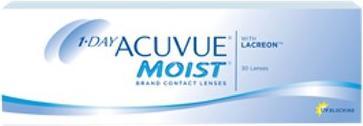 Actual product image Acuvue 1-Day Moist 180 (180 Piece, Daily lens, Spherical)