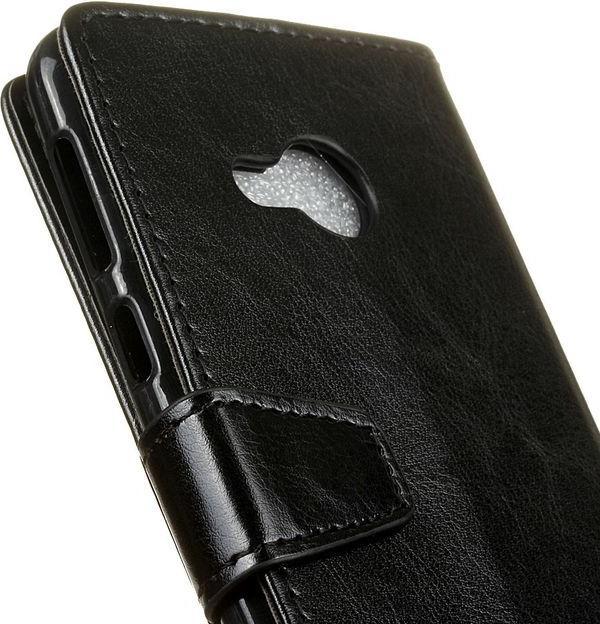 Actual product image MU Classic Crazy Horse Leather Bookcover Series (HTC U Play)