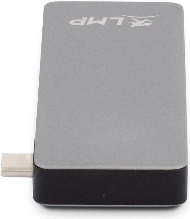 Produktbild LMP Basic Hub 6 Port Space Grey (USB-C, 6 Ports)
