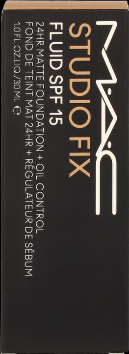 Actual product image MAC Cosmetics Studio Fix Fluid Fond de Teint Sun Protection Factor 15 (re) N5-F (N5-F)