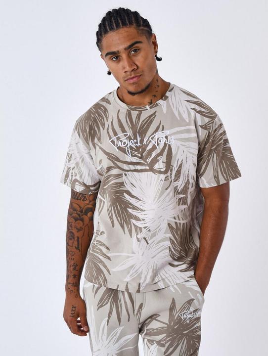 Actual product image Project X Paris all over palm leave t-hirt project x pari (S)