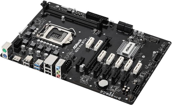 Produktbild AsRock Q270 Pro BTC+ (LGA 1151, Intel Q270, ATX)
