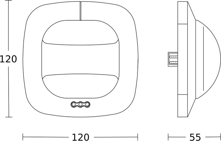 Produktbild Steinel Präsenzmelder Dual HF KNX (40 m)