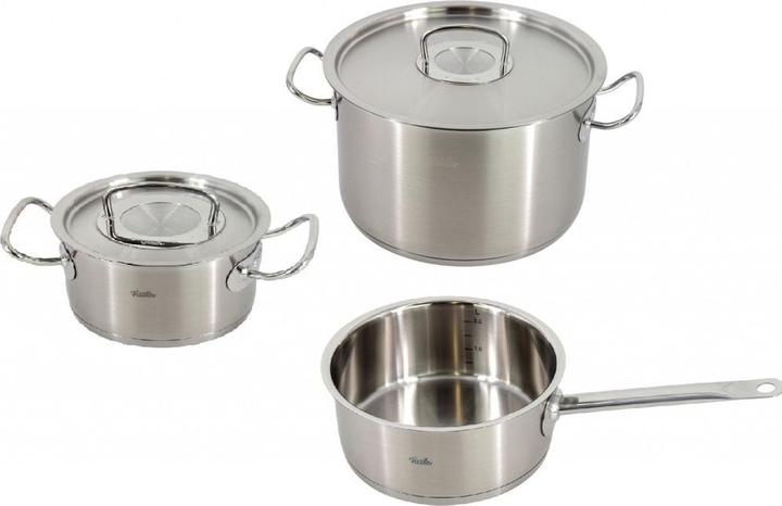 Produktbild Fissler Topf-Set (Pfannenset + Topfset, Edelstahl)