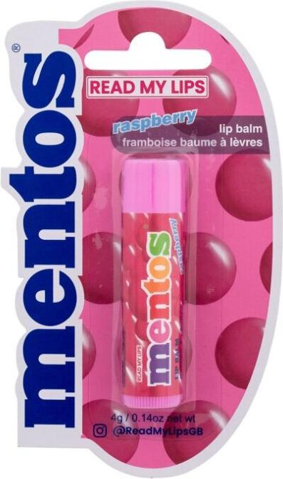 Produktbild mentos Lip Balm Raspberry 4g