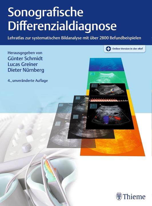 Produktbild Sonografische Differenzialdiagnose (Deutsch, Lucas Greiner, Dieter Nürnberg, Günter Schmidt, 2018)