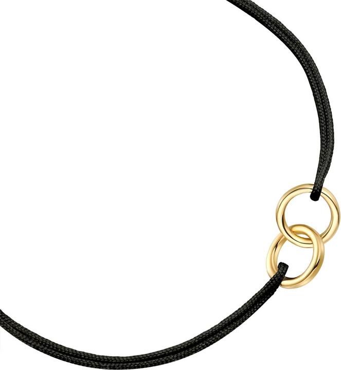 Immagine prodotto Glanzstücke München Bracciale in tessuto - 36432 (22 cm, Argento)
