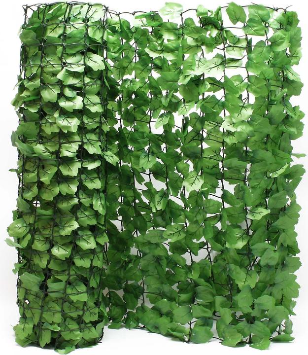 Produktbild Wiltec Sichtschutznetz Blätteroptik 300cm x 150cm Mauerabdeckung Sichtschutz Plane Netz (300 cm)