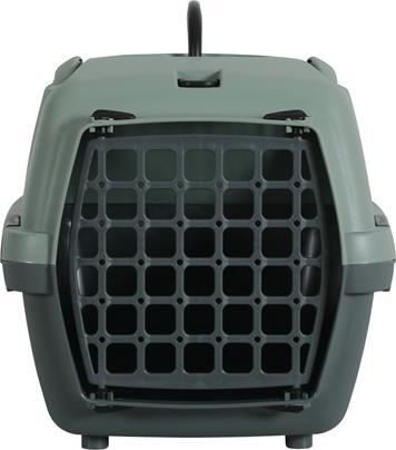 Produktbild Zolux Transporter GULLIVER 1 with plastic door, green, recycled (422180) (Hund, Sicherheitsverschluss)