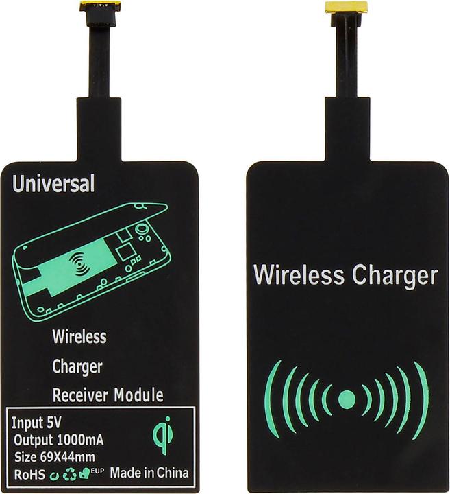 Produktbild Avizar QI-Ladegerät + Micro-USB QI-Ladeempfänger (5 W)