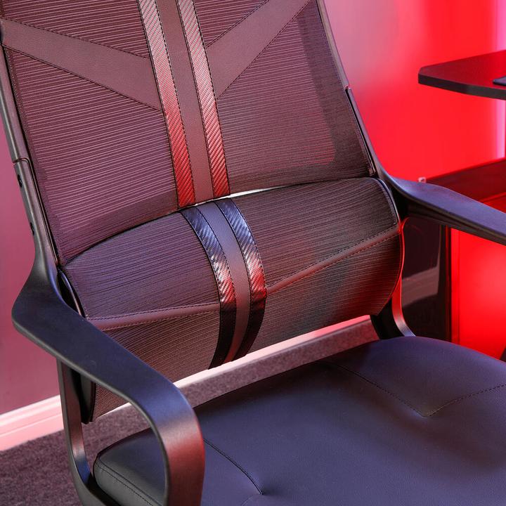 Image du produit X Rocker Chaise de jeu compacte Helix Noire