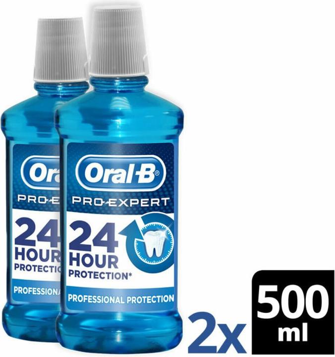 Immagine prodotto Oral-B PRO-EXPERT PROTECCION PROFESIONAL COLUTORIO LOTE 2 x 500 ml (500 ml, Collutorio)