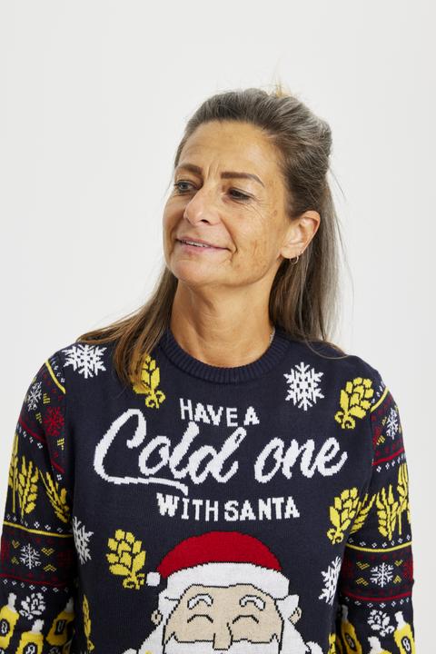 Image du produit Christmas Sweats Have a Cold One With Santa LED (M)