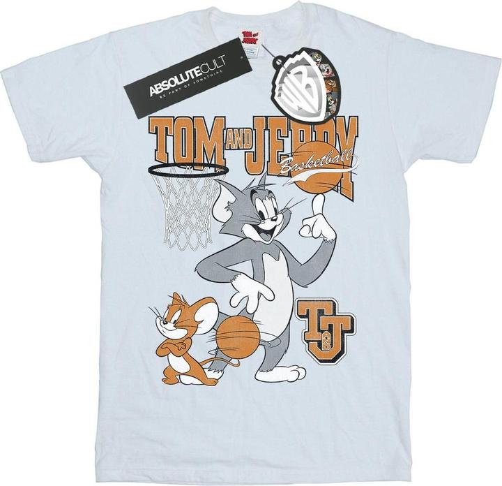 Tom & Jerry Spinning Basketball TShirt Mädchen