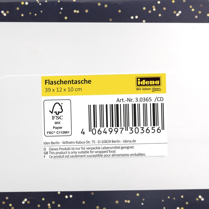 Produktbild Idena Ordner A4 weiss 8cm Wolkenmarmor FSC-Mix (A4, 80 mm, 1 Stück)