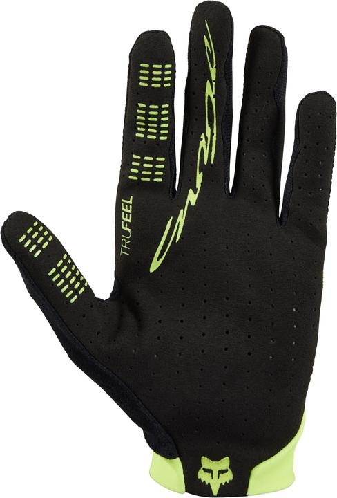 Actual product image Fox Gloves 22 Flexair Lunar Blk/Ylw XL (XL)
