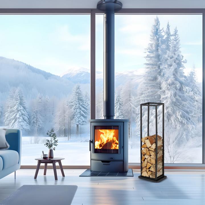Produktbild Relaxdays Kaminholzregal (35 x 35 x 121 cm)
