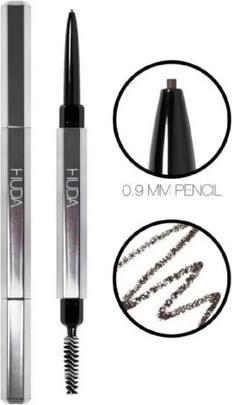 Image du produit Huda Beauty Bomb Brows Microshade Brow Pencil Medium Brown (Medium Brown)